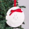 Pearhead Clay Pawprint Ornament Kit - White