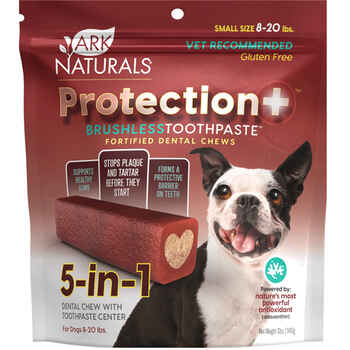 Ark Naturals Protection+ Brushless Toothpaste Fortified Dental Chews Small, 8-20lbs product detail number 1.0