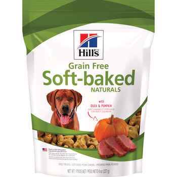 Hill's Grain Free Soft-Baked Naturals with Duck & Pumpkin Dog Treats - 8 oz Bag product detail number 1.0