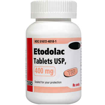 Etodolac 400 mg (sold per tablet) product detail number 1.0