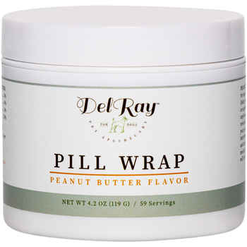 DelRay Pill Wrap - Peanut Butter Flavor 4.2 oz product detail number 1.0