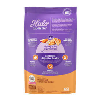 Halo Holistic Cage-Free Chicken & Brown Rice Small Breed Dog Food 10 lb bag