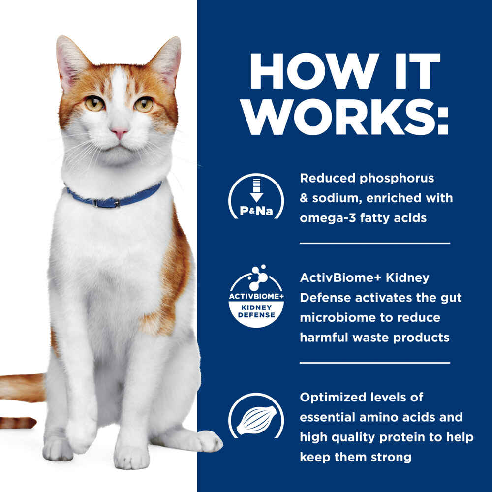 Hill's Prescription Diet k/d Kidney Care Chicken & Vegetable Stew Wet Cat Food