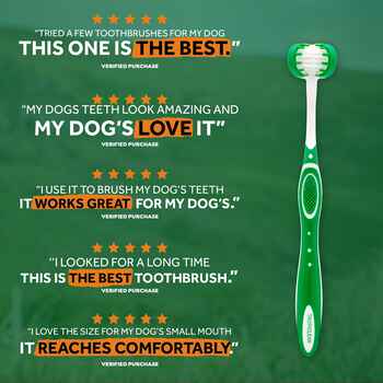 TropiClean Triple Flex Toothbrush