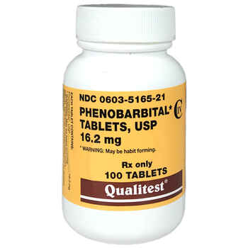 Phenobarbital Tablets 16.2 mg (sold per tablet) product detail number 1.0