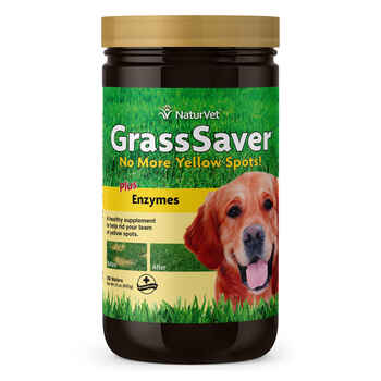 NaturVet GrassSaver Plus Enzymes Supplement for Dogs Wafers 300 ct product detail number 1.0