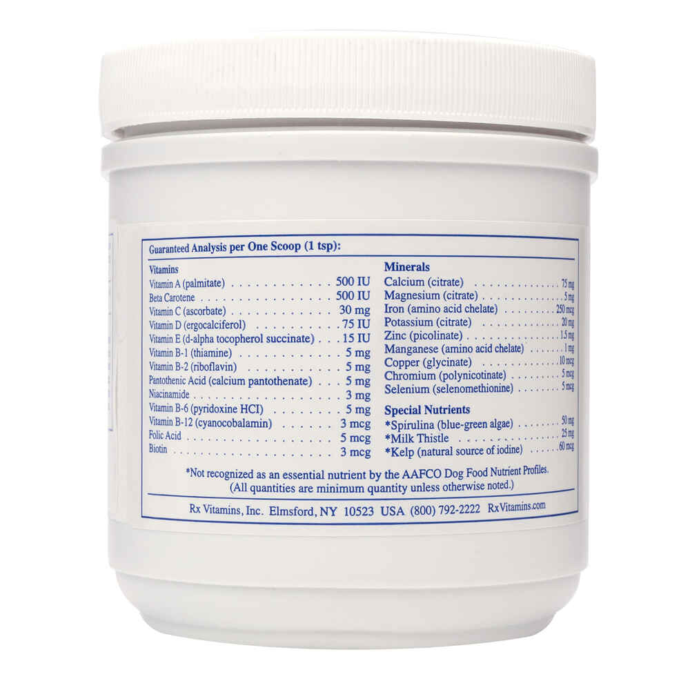 Rx Vitamins Essentials for Dogs Vitamin & Mineral Multivitamin