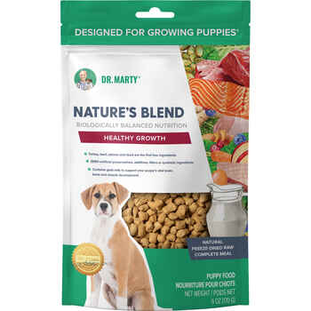 Dr. Marty Nature's Healthy Growth Blend Freeze Dried Raw Puppy Food 6 oz. product detail number 1.0