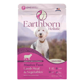 Earthborn Holistic Meadow Feast Grain Free Dry Dog Food 4 lb Bag product detail number 1.0