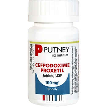 Cefpodoxime Proxetil 100 mg (sold per tablet) product detail number 1.0