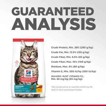 Hill's Science Diet Adult 7+ Indoor Chicken Recipe Dry Cat Food - 7 lb Bag