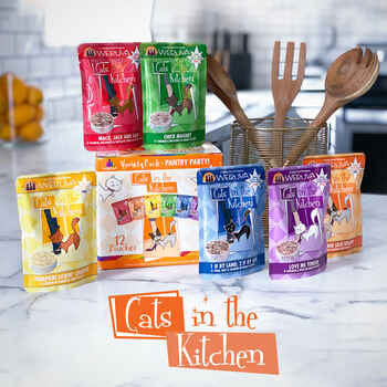 Weruva Cats In the Kitchen Mack Jack and Sam Cat Pouches Wet For Cats