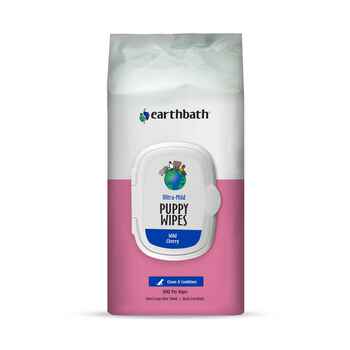 Earthbath Ultra-Mild Puppy Wipes Wild Cherry 100ct product detail number 1.0