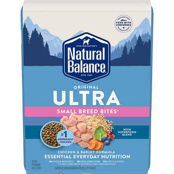 Natural Balance® Original Ultra™ All Life Stage Chicken & Barley Small Breed Bites Recipe Dry Dog Food 4 lb product detail number 1.0