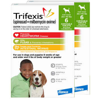Trifexis 12pk Dog 20.1-40 lbs product detail number 1.0