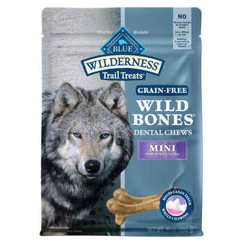 Blue Buffalo BLUE Wilderness Wild Bones Dental Chew Dog Treats Mini - 10 oz Bag product detail number 1.0