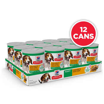 Hill's Science Diet Puppy Chicken & Rice Stew Wet Dog Food - 12.5 oz Cans - Case of 12