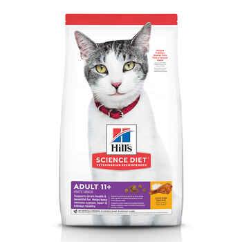 Hill's Science Diet Adult 11+ Senior Chicken Recipe Dry Cat Food - 3.5 lb Bag product detail number 1.0