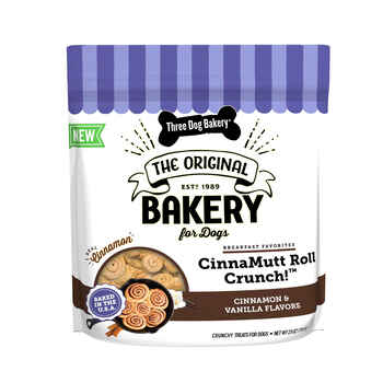 Three Dog Bakery CinnaMutt Roll Crunch Dog Treats 25 oz Bag product detail number 1.0