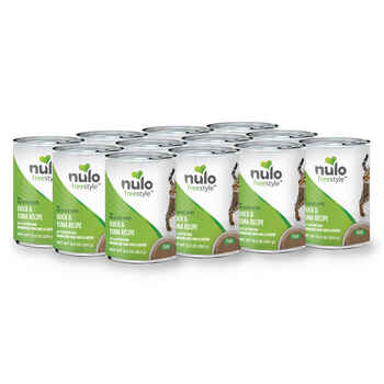 Nulo FreeStyle Duck & Tuna Pate Cat Food 12.5 oz Cans Case of 12