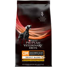 Purina Pro Plan Veterinary Diets OM Overweight Management Select Blend with Chicken Canine Formula Dry Dog Food-product-tile
