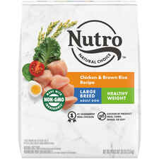 Nutro Natural Choice Large Breed Adult Healthy Weight Chicken & Brown Rice Recipe Dry Dog Food-product-tile