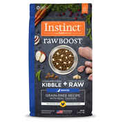 Instinct Raw Boost Senior Grain-Free Real Chicken Recipe High Protein Freeze-Dried Raw Dry Dog Food