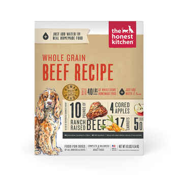 The Honest Kitchen Whole Grain Beef Dehydrated Dog Food - 10 lb Box product detail number 1.0