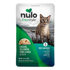 Nulo FreeStyle Chicken, Yellowfin Tuna & Duck Broth Cat Food Topper-product-tile