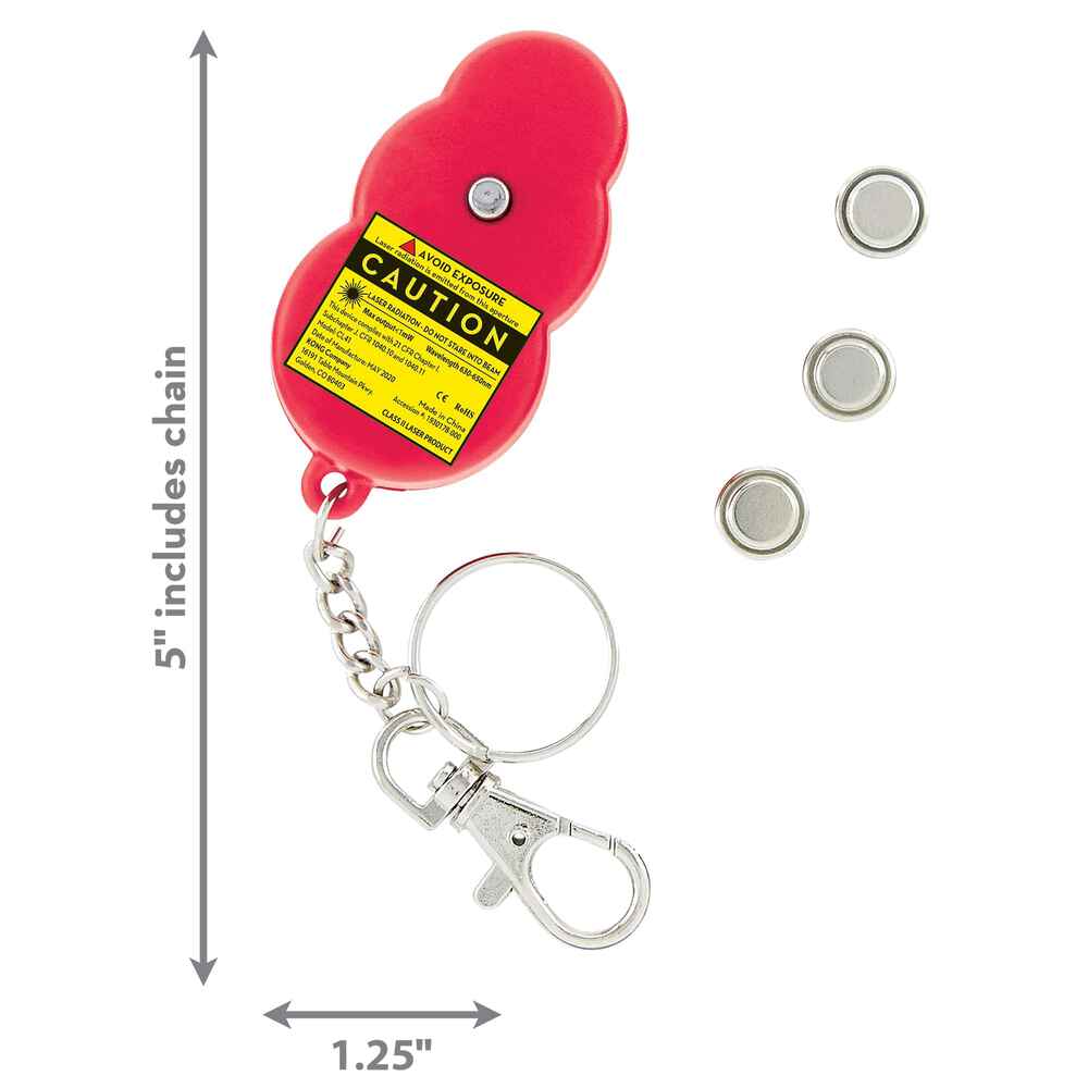 KONG Laser Pointer, KONG Shaped, Interactive Cat Toy