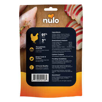 Nulo FreeStyle Chicken with Apple Jerky Dog Treats 5oz