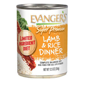 Evangers Super Premium Lamb and Rice Canned Dog Food 12.5 oz, Case of 12 product detail number 1.0