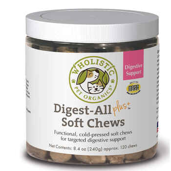 Wholistic Pet Organics Digest-All Plus Soft Chews 120ct product detail number 1.0