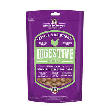 Stella & Chewy's Stella's Solutions Digestive Boost Chicken Freeze-Dried Raw Cat Food 7.5 oz product detail number 1.0
