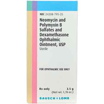 Neo Poly Dex Ophthalmic Oint 3.5 gm Tube product detail number 1.0
