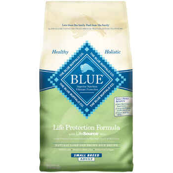 Blue Buffalo Small Breed Adult Dry Dog Food Lamb & Brown Rice Recipe 15 lb bag product detail number 1.0