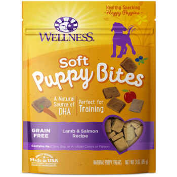 Wellness Soft Puppy Bites Lamb & Salmon Treats for Dogs 3oz product detail number 1.0