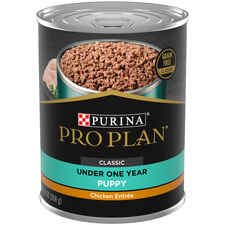 Purina Pro Plan Puppy Chicken Entree Classic Wet Dog Food 13 oz Cans (Case of 12)-product-tile