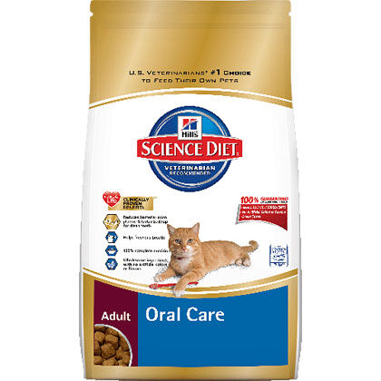 hill's science diet oral care cat