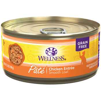 Wellness Complete Health Pate Grain Free Chicken Entree Wet Cat Food 5.5 oz Cans - Case of 24 product detail number 1.0