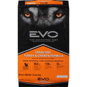 EVO Grain Free Formula Large Bites Dry Dog Food