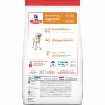 Hill's Science Diet Adult Light Large Breed Chicken Meal & Barley Dry Dog Food - 15 lb Bag