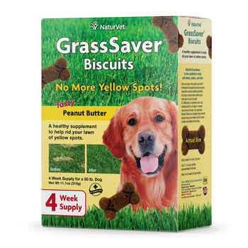NaturVet GrassSaver Dog Biscuits 11.1 oz. Box product detail number 1.0