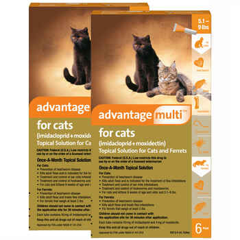 Advantage Multi 12pk Cats 5.1-9 lbs product detail number 1.0