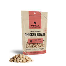 Vital Essentials Freeze Dried Raw Chicken Breast Dog Treats-product-tile