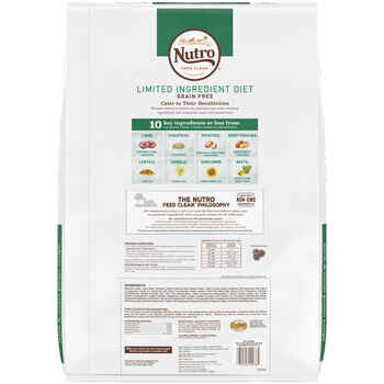 Nutro Limited Ingredient Diet Adult Lamb & Sweet Potato Recipe Dry Dog Food 22 lb Bag