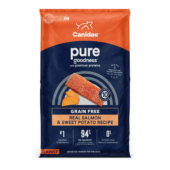 Canidae PURE Grain Free Salmon & Sweet Potato Recipe Dry Dog Food 12 lb Bag product detail number 1.0