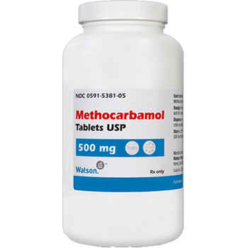 Methocarbamol 500 mg (sold per tablet) product detail number 1.0