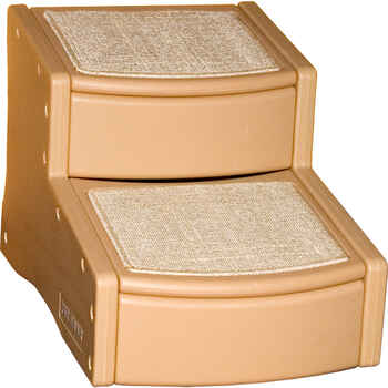 Pet Gear Easy Step II Dog & Cat Stairs with 2 Steps - Tan product detail number 1.0