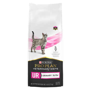 Purina Pro Plan Veterinary Diets UR Urinary St/Ox Feline Formula Dry Cat Food - 6 lb. Bag product detail number 1.0